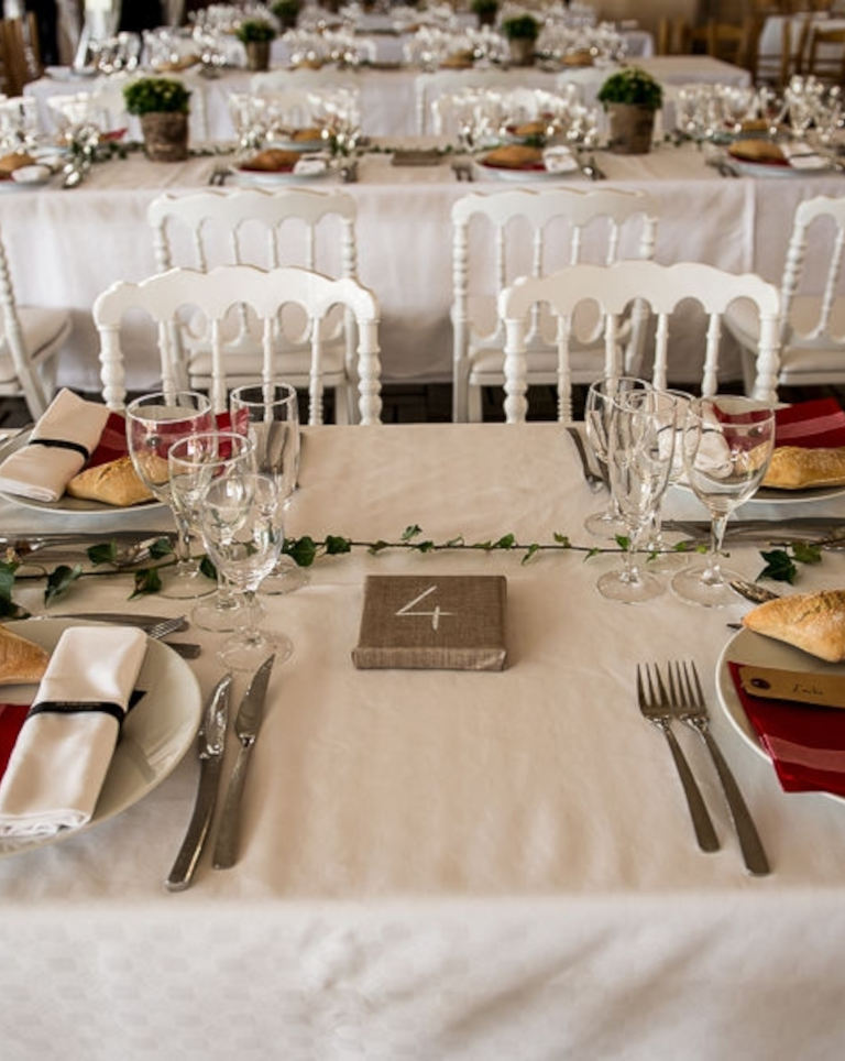 decoration table mariage champêtre